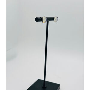 Sterling Silver Opal Stud Vintage Earrings